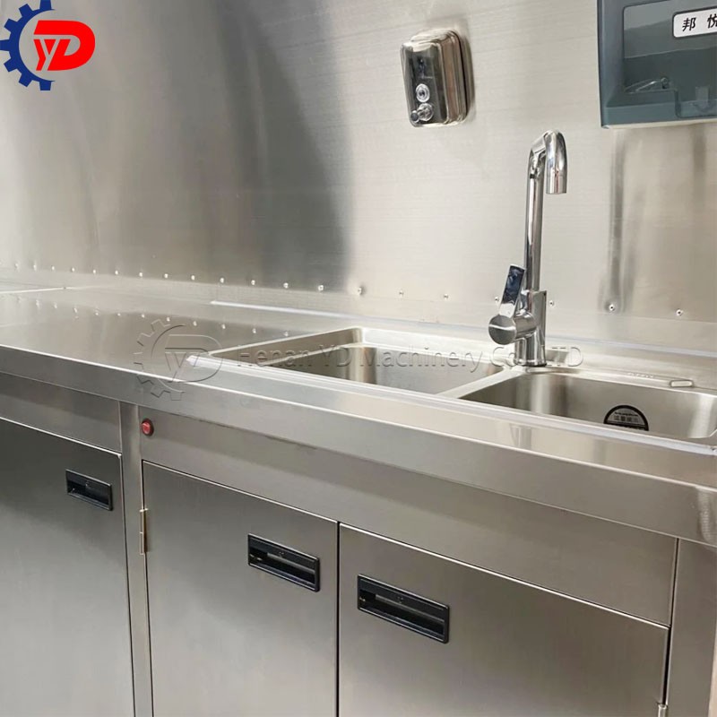 Hamburger Food Cart Supplier - Mobile Business Customized Car Restaurant