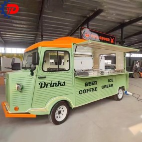 Electric Food Truck Manufacturer - Food Vending Hamburgers Juice Cart