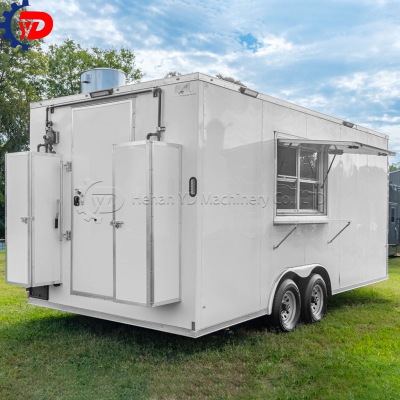 Hot Dog Trailer Manufacturer - Fast Food Kiosk Mobile Kitchen Coffee