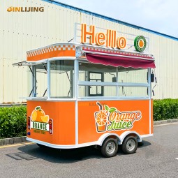 Commercial Coffee Supplier - Custom Waffle Snack Machines Barbecue Cart