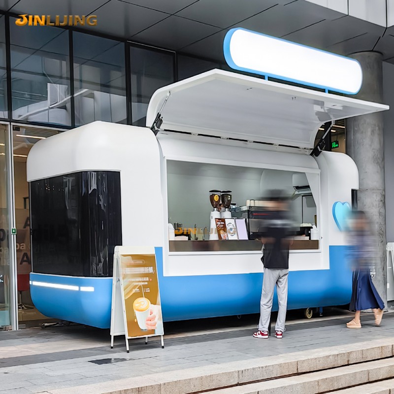 Customized Freezer Supplier - New Food Truck Fruit Pizza Cart Mobile