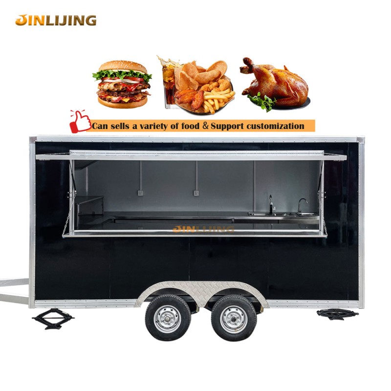 Street Food Trailer Supplier - Custom 19ft Pizza Ice Cream Bar Truck