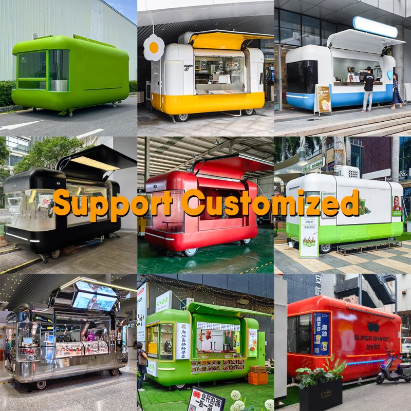 Mobile Coffee Shop Supplier - Food Stand Ice Cream Truck Snack Machines