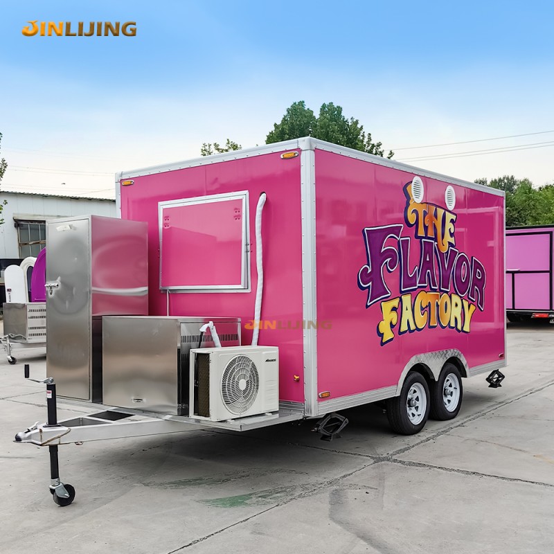 Food Truck Supplier - Fast Food Hot Dog Cart Espresso Coffee Machine