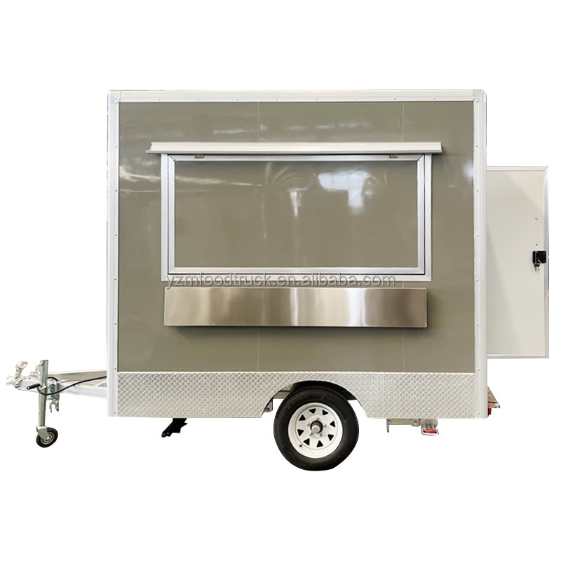 Food Trailer Factory - Custom Cotton Candy Pizza Oven Steel