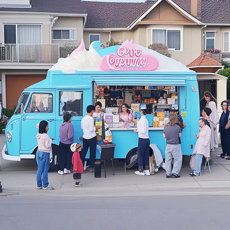 Food Trailer Factory - Custom CE Certificate Citroen Electric Delivery