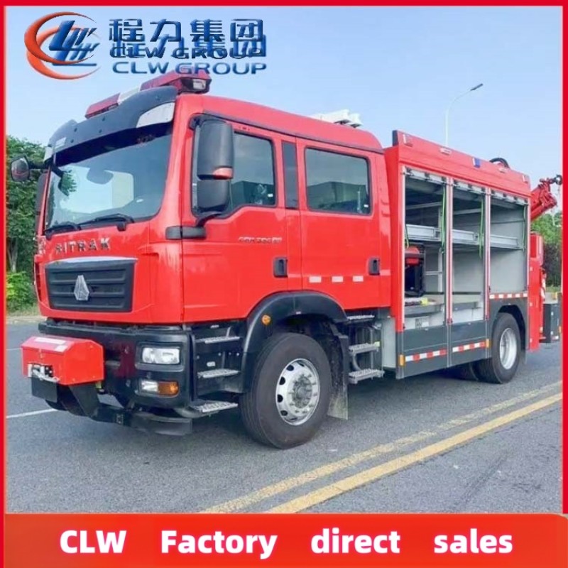 Fire Truck Factory - Custom HOWO 4x2 10 Ton Fire Vehicle