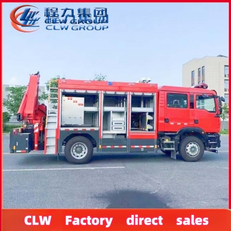 Fire Truck Factory - Custom HOWO 4x2 10 Ton Fire Vehicle