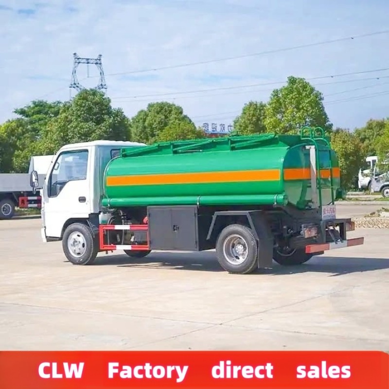 Fuel Tanker Factory - Custom Isuzu 4x2 5000L Oil Transporter