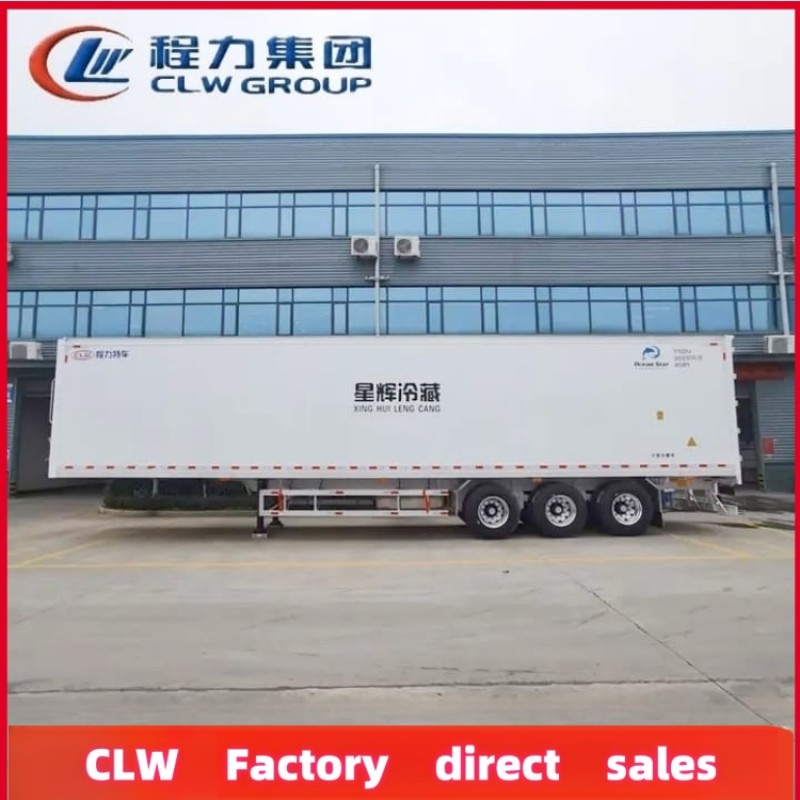 Reefer Trailer Factory - Custom 13.7 Meter Refrigerator Semi