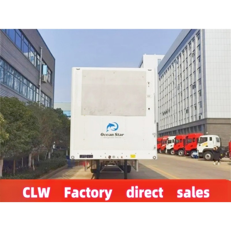 Reefer Trailer Factory - Custom 3-Axle 28-53ft Refrigerated