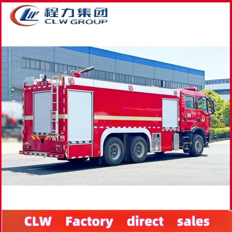 Fire Truck Factory - Custom HOWO 6x4 16 Cubic Fire Truck