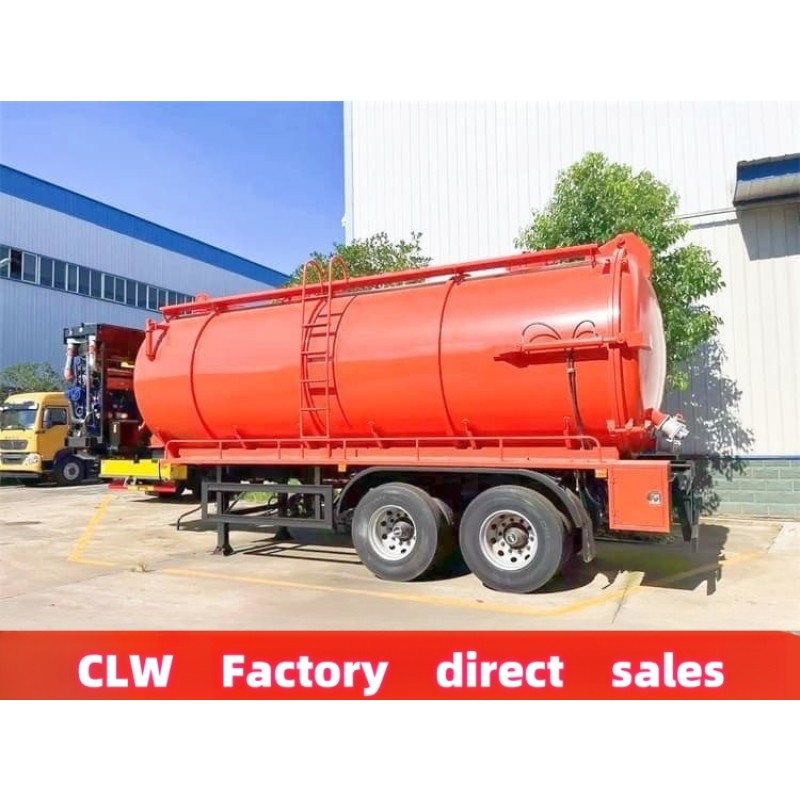 Sewage Trailer Factory - Custom 16-25 Ton Sewage Tanker