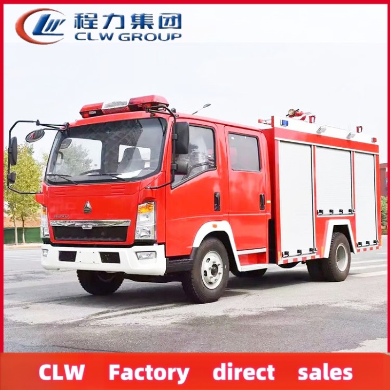 Fire Truck Factory - Custom HOWO 1000 Gallon Airport Fire