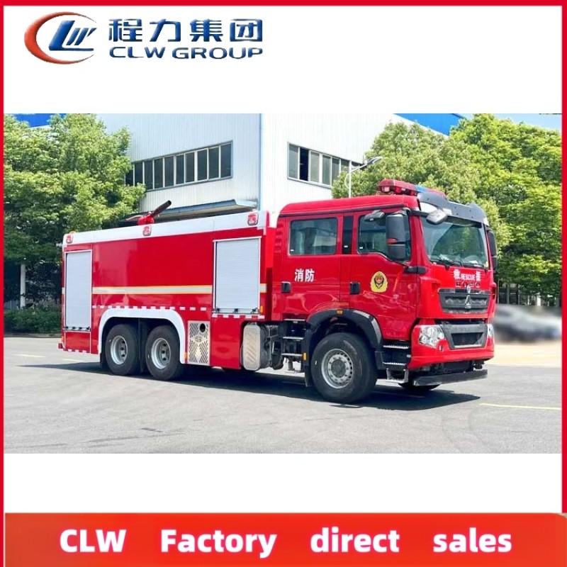 Fire Truck Factory - Custom HOWO 6x4 16 Cubic Fire Truck
