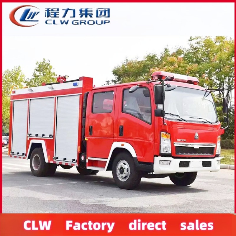 Fire Truck Factory - Custom HOWO 1000 Gallon Airport Fire