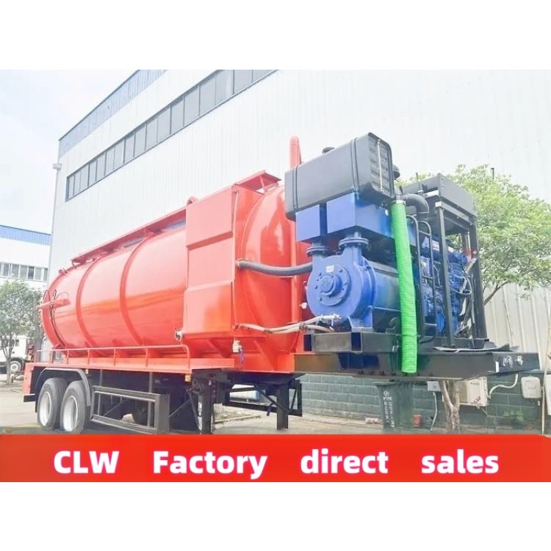 Sewage Trailer Factory - Custom 20000L Sewage Suction Trailer