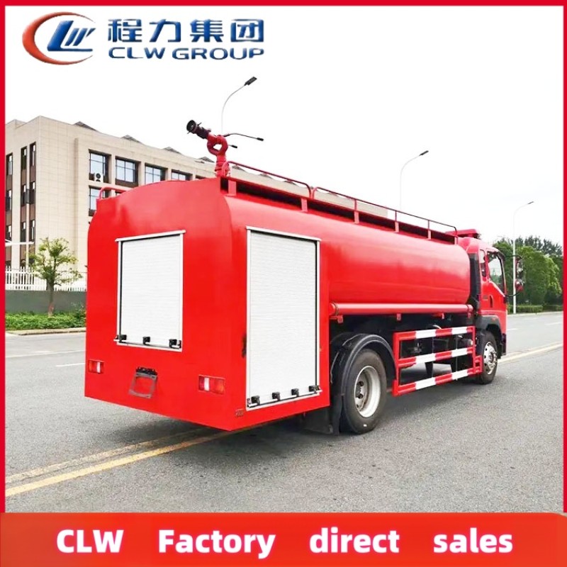 Fire Truck Factory - Custom HOWO 4x2 8 Ton Water Tanker