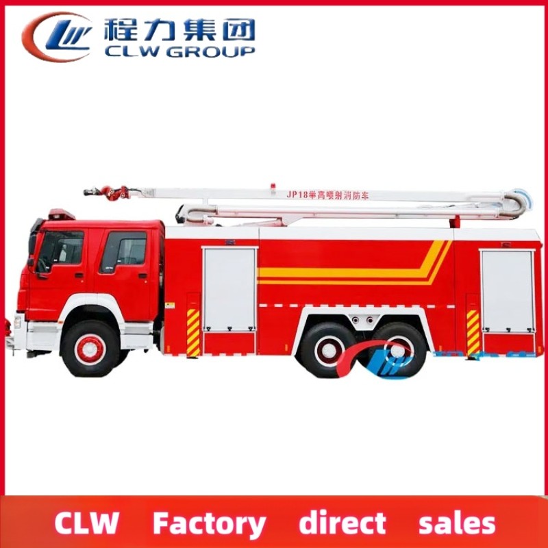 Fire Truck Factory - Custom HOWO 16 Ton 6x4 Water Tender