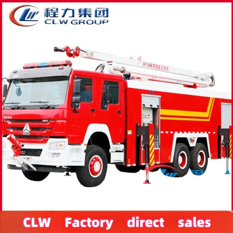 Fire Truck Factory - Custom HOWO 16 Ton 6x4 Water Tender