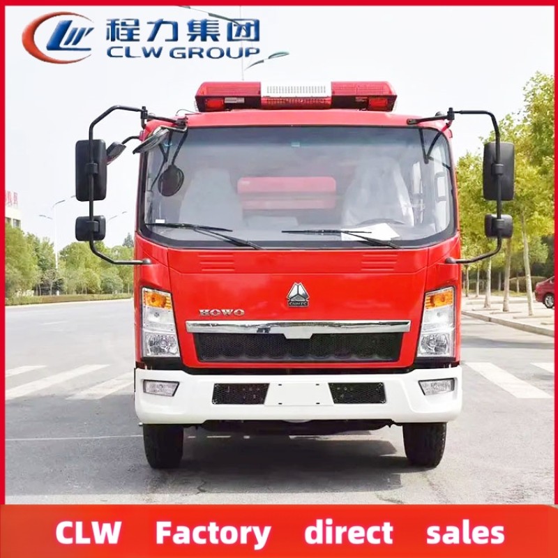 Fire Truck Factory - Custom HOWO 1000 Gallon Airport Fire