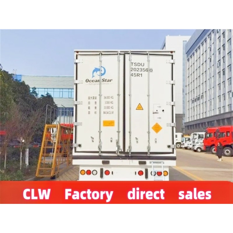 Reefer Trailer Factory - Custom 3-Axle 28-53ft Refrigerated