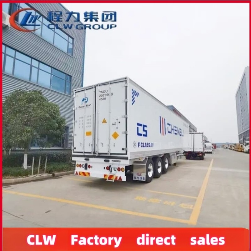 Reefer Trailer Factory - Custom 13.7 Meter Refrigerator Semi