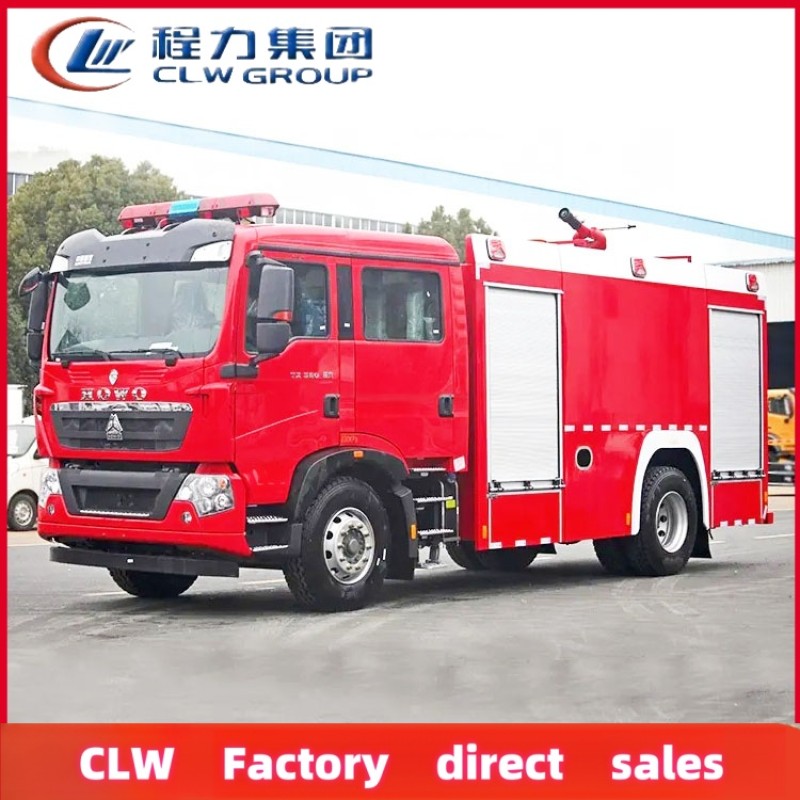Fire Truck Factory - Custom HOWO 4x2 8000-10000L Foam