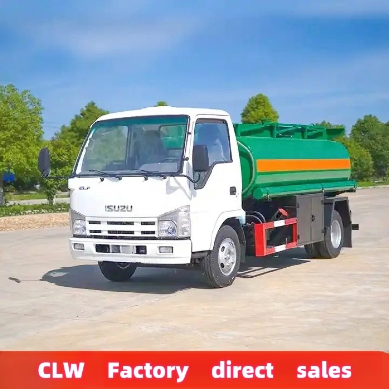 Fuel Tanker Factory - Custom Isuzu 4x2 5000L Oil Transporter