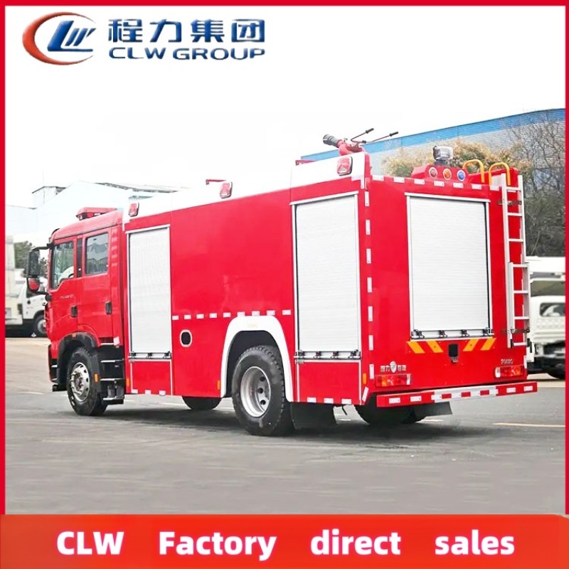 Fire Truck Factory - Custom HOWO 4x2 8000-10000L Foam