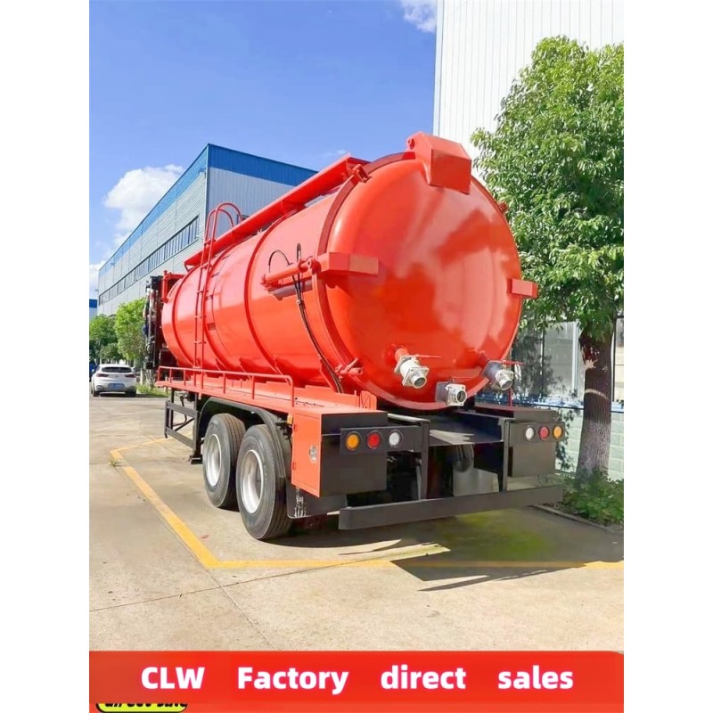 Sewage Trailer Factory - Custom 16-25 Ton Sewage Tanker