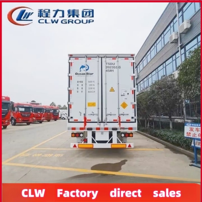 Reefer Trailer Factory - Custom 13.7 Meter Refrigerator Semi