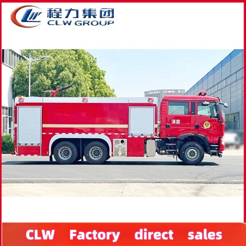 Fire Truck Factory - Custom HOWO 6x4 16 Cubic Fire Truck