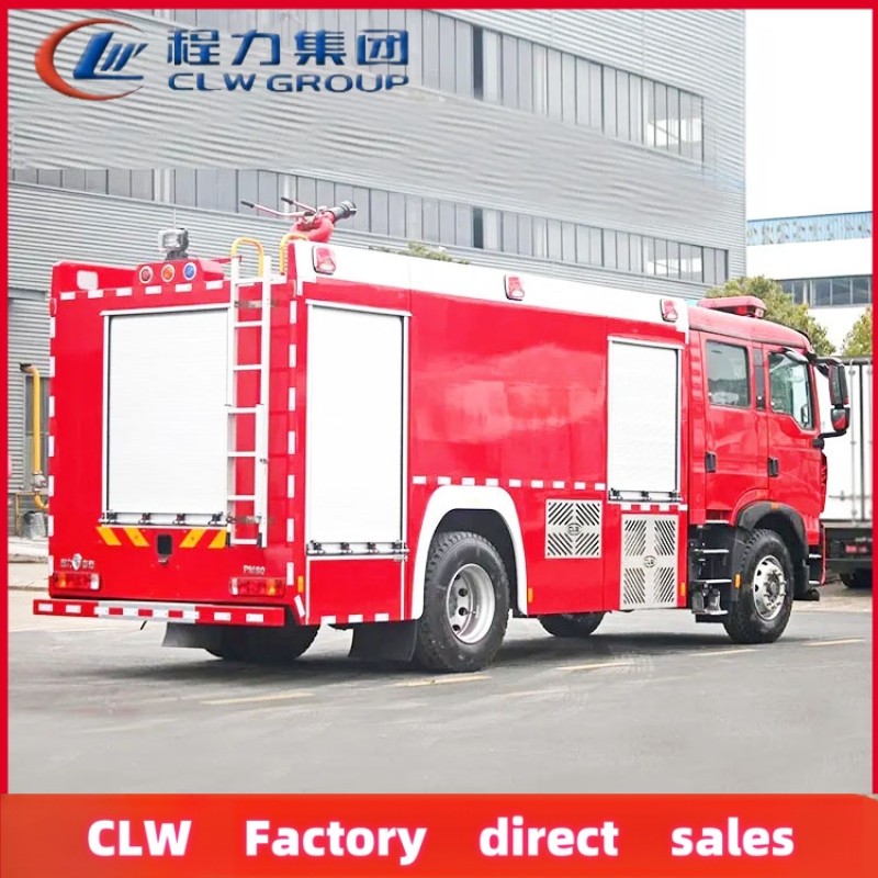 Fire Truck Factory - Custom HOWO 4x2 8000-10000L Foam
