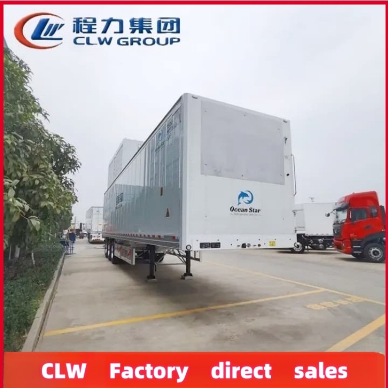 Reefer Trailer Factory - Custom 13.7 Meter Refrigerator Semi