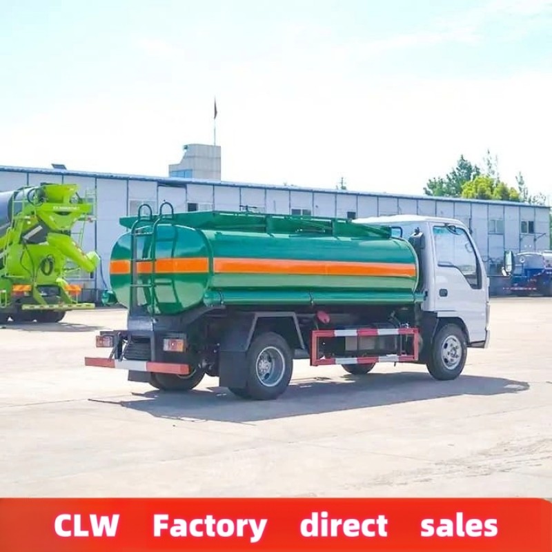 Fuel Tanker Factory - Custom Isuzu 4x2 5000L Oil Transporter
