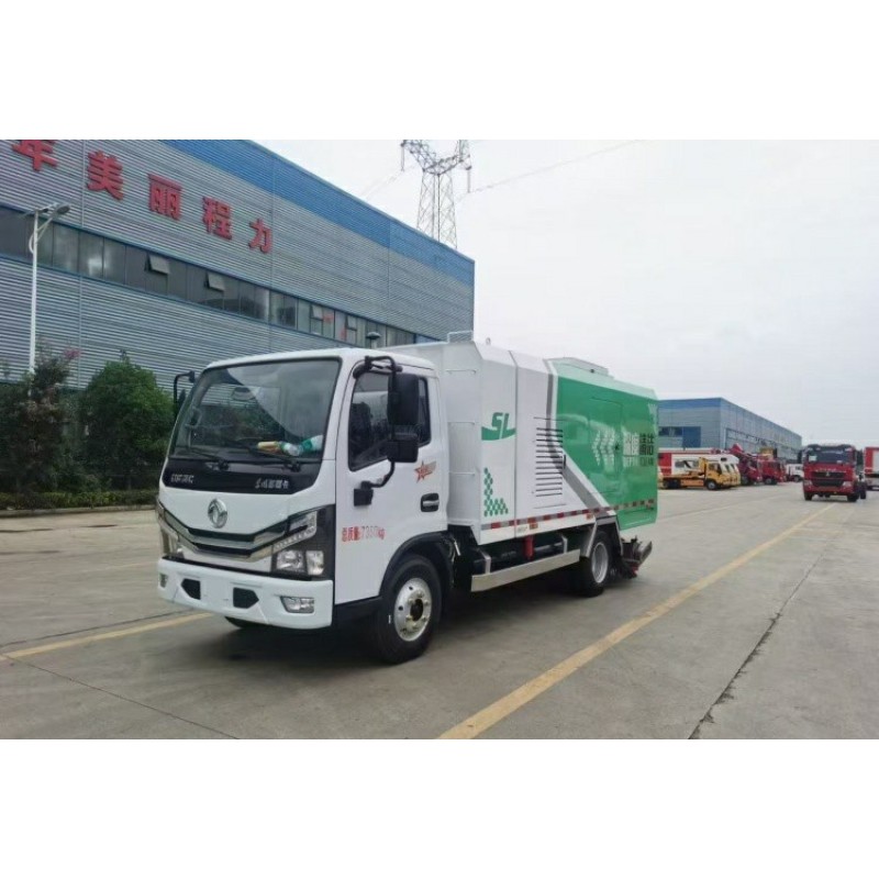 Sweeper Truck Factory - Custom Dongfeng 4x2 Vacuum Road Sweeper