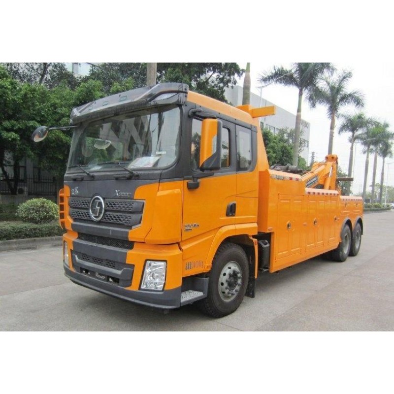 Tow Truck Factory - Custom Shacman Flatbed Tow Truck