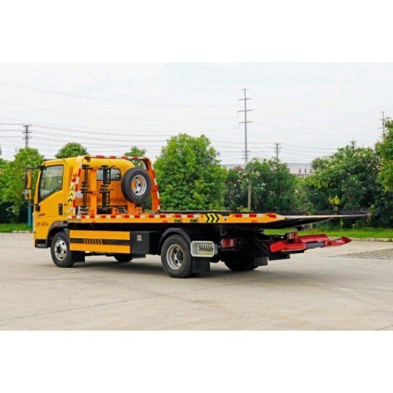 Tow Truck Factory - Custom HOWO 4x2 Road Recovery Wrecker