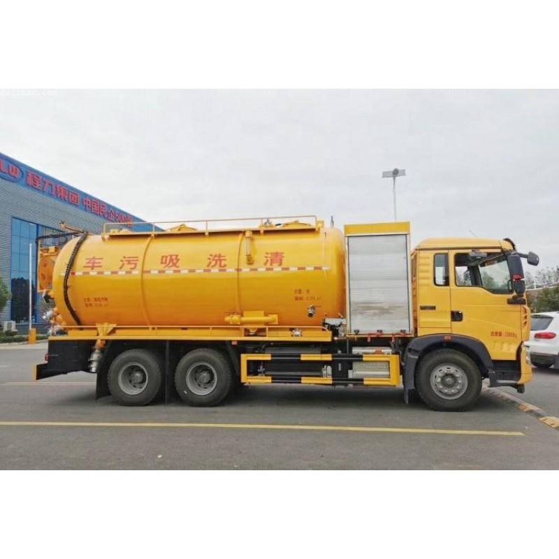 Sewage Truck Factory - Custom HOWO 6x4 Vacuum Sewer