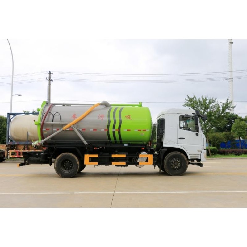 Sewage Truck Factory - Custom DFAC 15000L Vacuum Sewage