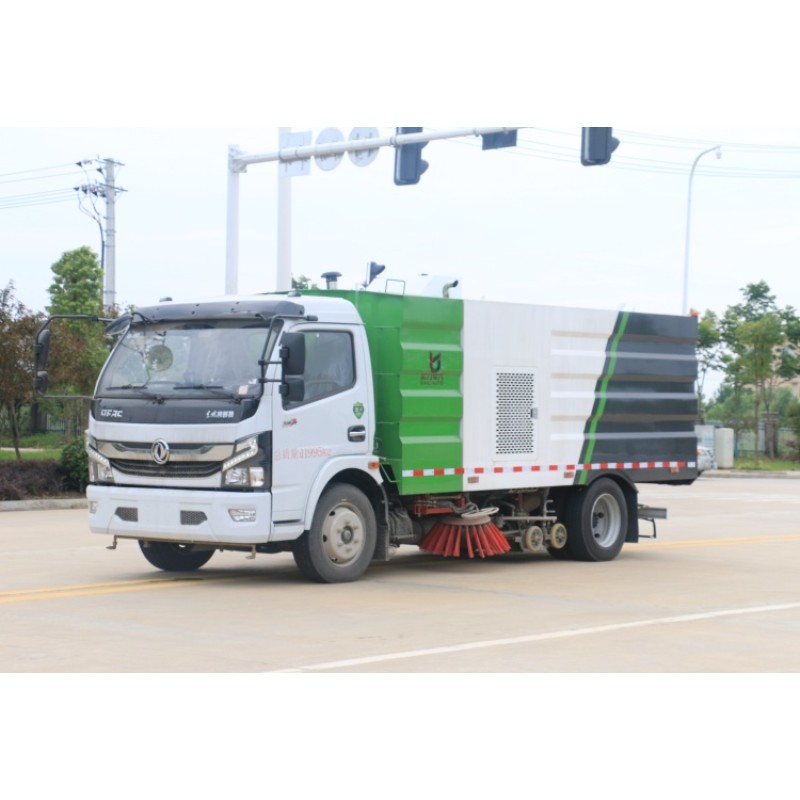 Sweeper Truck Factory - Custom 4x2 Small Engine Powered Sweeper