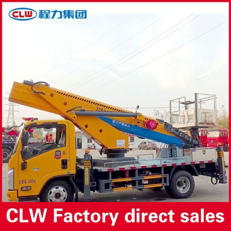 Aerial Work Truck Factory - Custom ISUZU 26-32m Boom Bucket