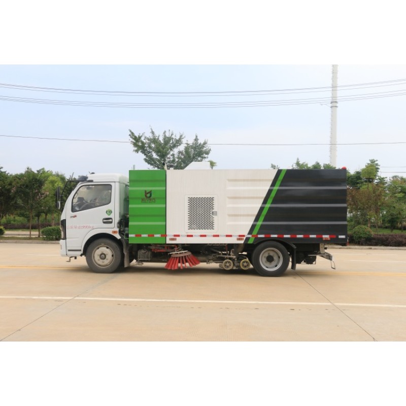 Sweeper Truck Factory - Custom 4x2 Small Engine Powered Sweeper