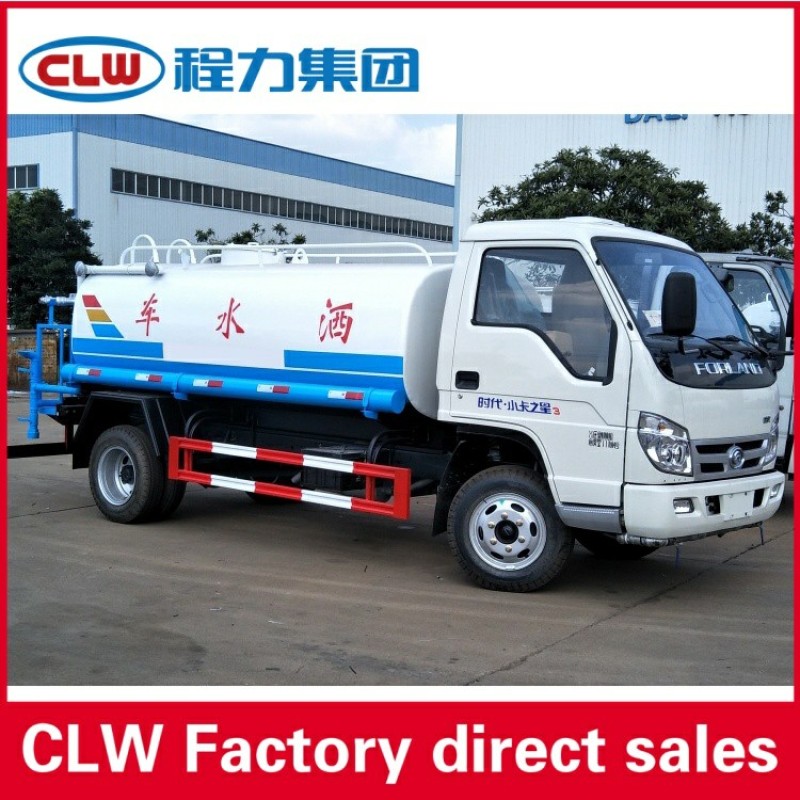 Water Sprinkler Truck Factory - Custom Foton 5000L Diesel Powered
