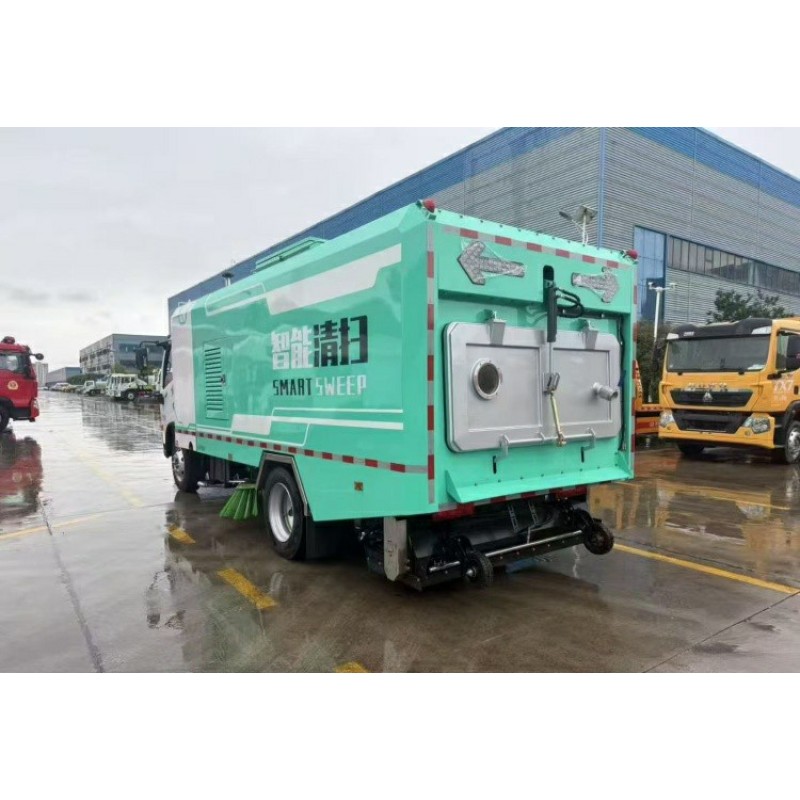 Sweeper Truck Factory - Custom Dongfeng 4x2 Vacuum Road Sweeper