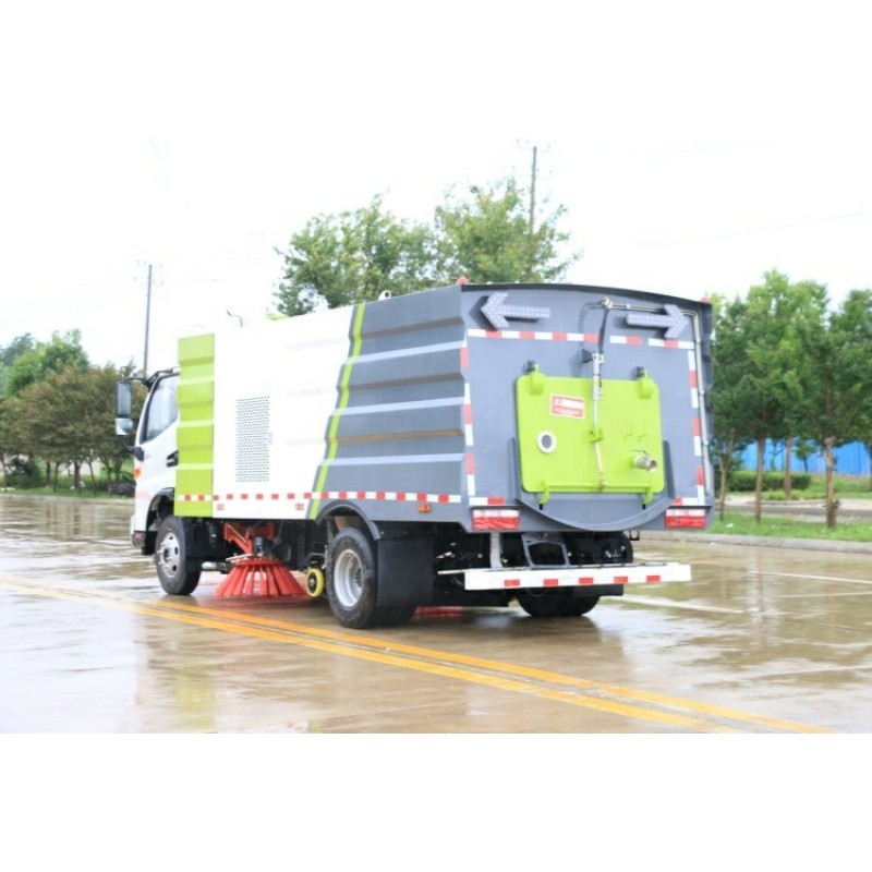 Sweeper Truck Factory - Custom 2025 8 Cbm Vacuum Street Sweeper