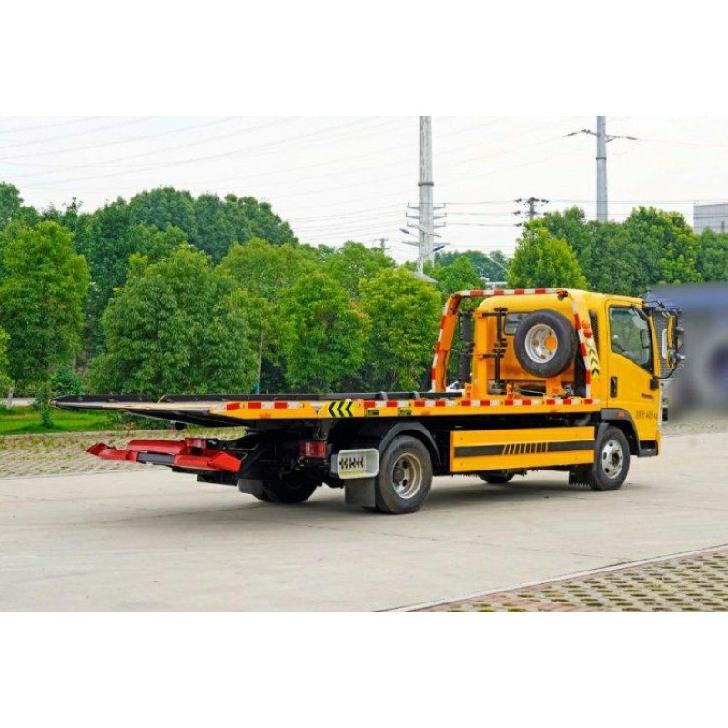 Tow Truck Factory - Custom HOWO 4x2 Road Recovery Wrecker
