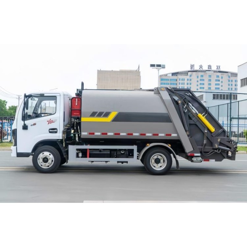 Garbage Truck Factory - Custom Dongfeng 4x2 8-10 Cbm Refuse