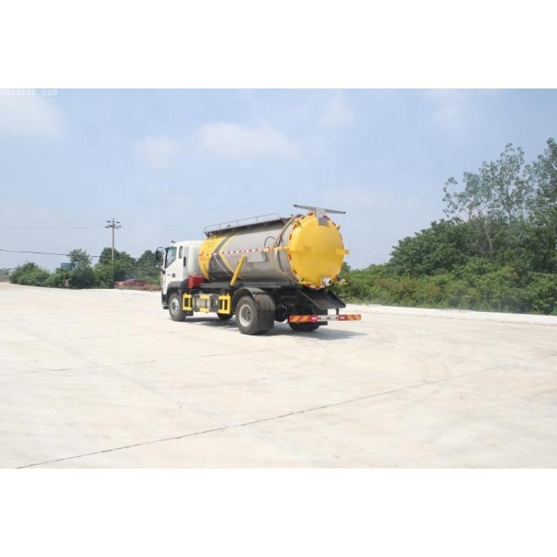 Sewage Truck Factory - Custom Foton 4x2 8000L Vacuum Septic